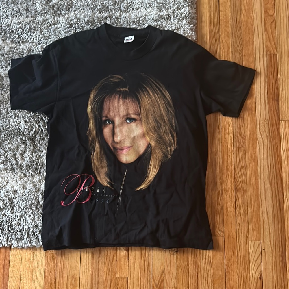 Barbara Streisand Vintage Concert Shirt